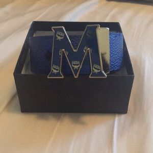 MCM Belt with box 🔥🔥👍